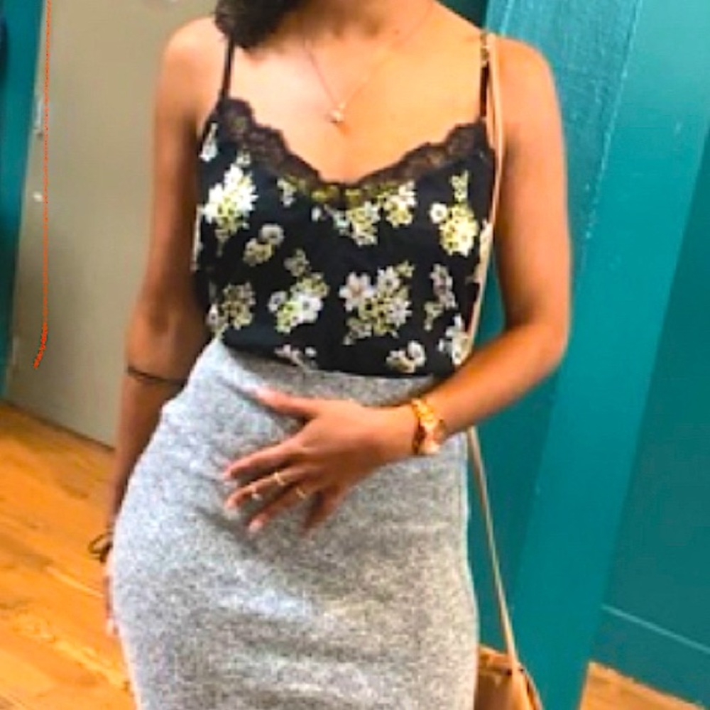 Chic and Sexy Crop Shirt with Lace